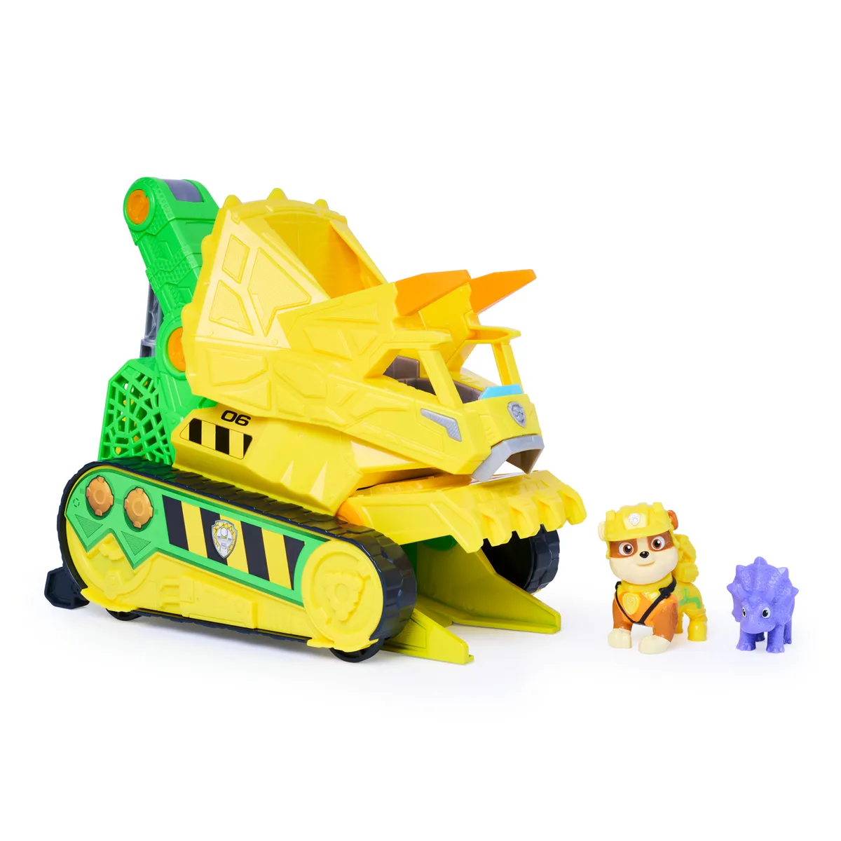 PAW PATROL - Paw Patrol Movie Vehículo Dino Rescue Bulldozer De Rubble