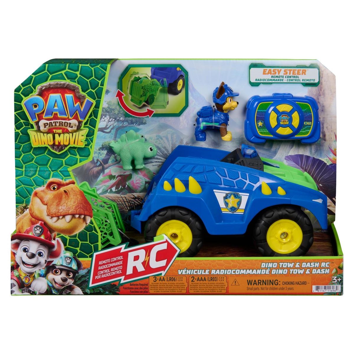 PAW PATROL - Paw Patrol Vehículo Dino Tow y Dash