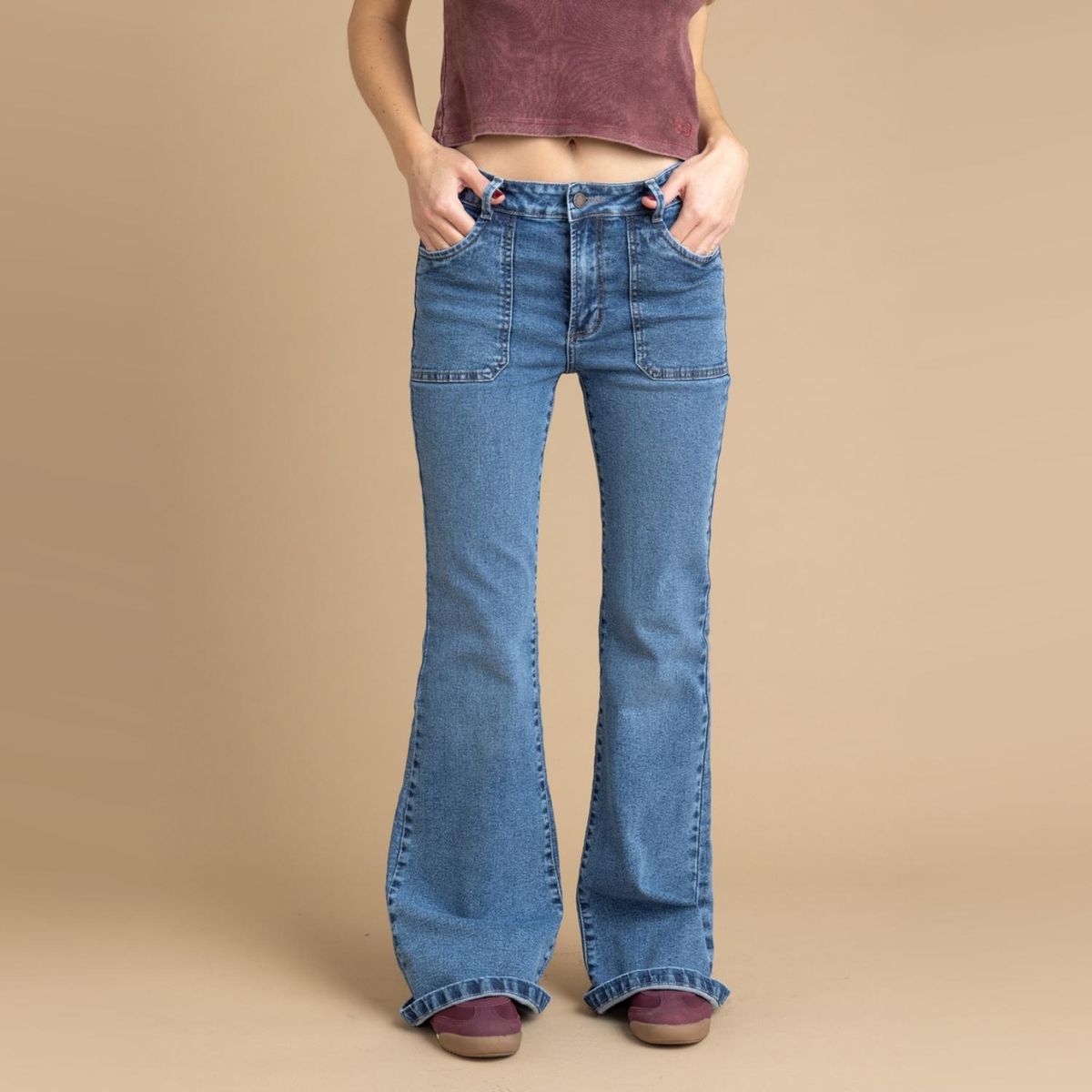 EFESIS - Jeans Tiro Medio Mujer Efesis