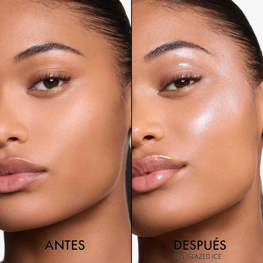 Dior Backstage Glassy Glow Stick - Iluminador bálsamo iridiscente multiuso - 035 Glazed Ice, foto 6