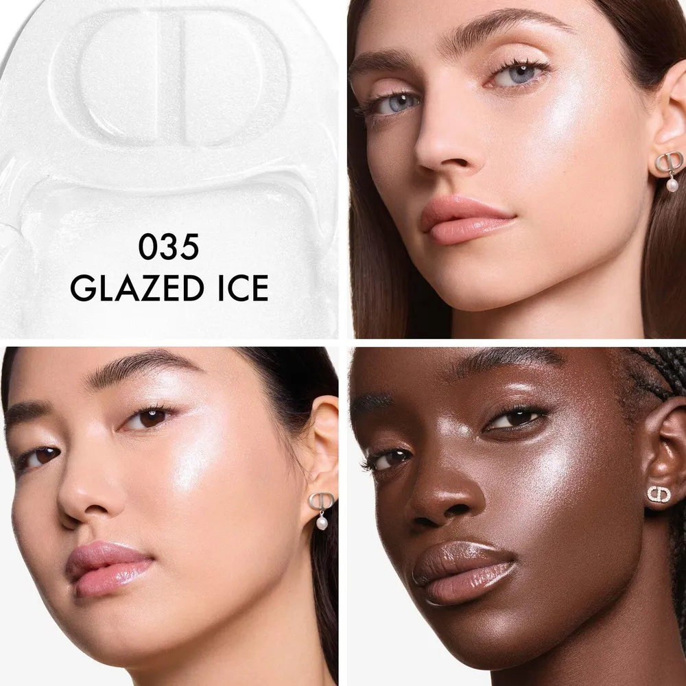 Dior Backstage Glassy Glow Stick - Iluminador bálsamo iridiscente multiuso - 035 Glazed Ice, foto 12