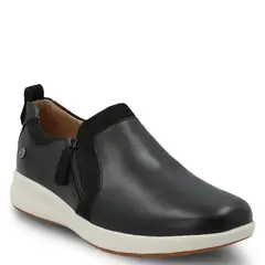 HUSH PUPPIES - Spinal Slipon Zapatilla Urbana Mujer Cuero Negro