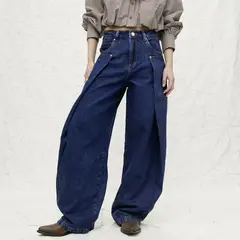AMERICANINO - Jeans Tiro Medio Mujer