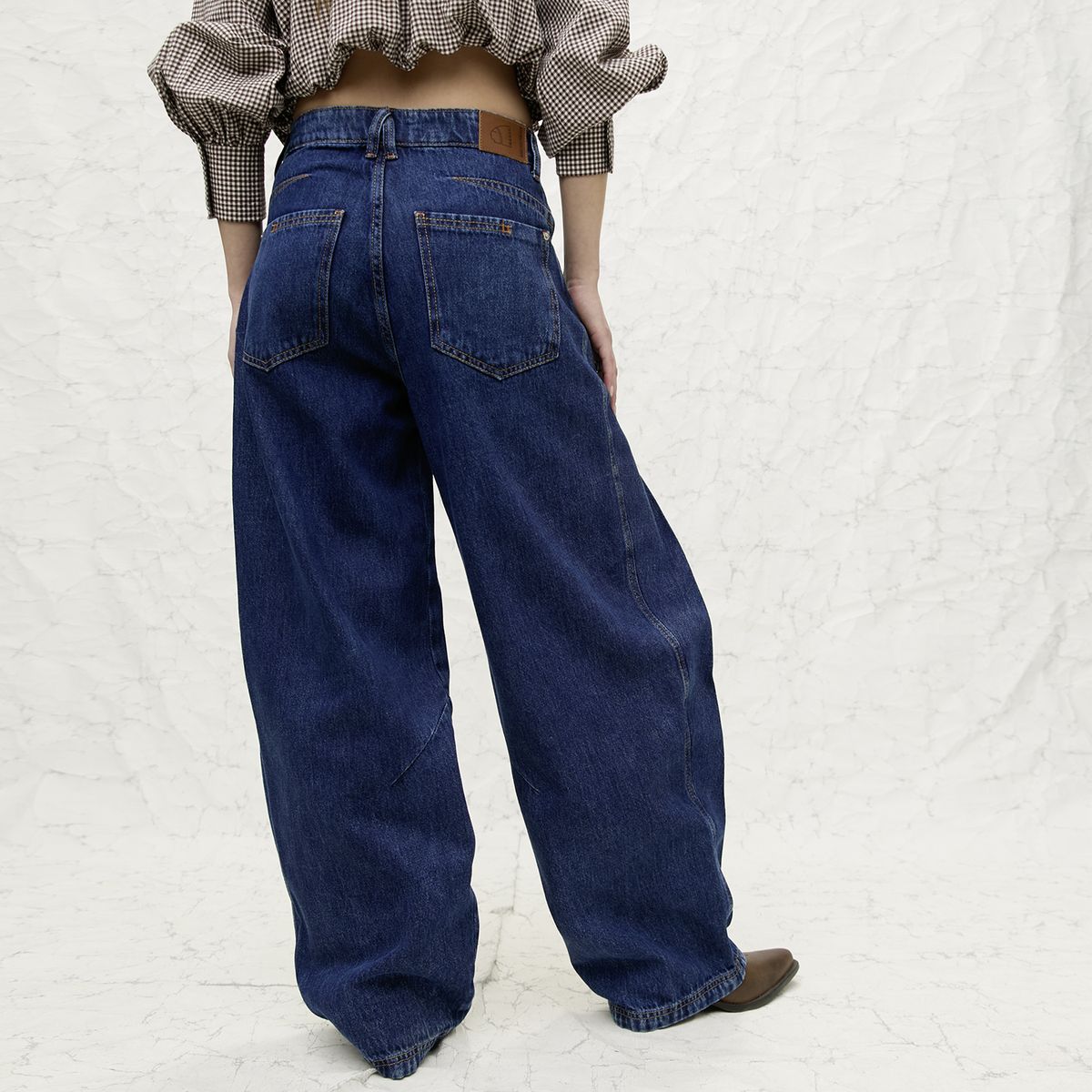 AMERICANINO - Jeans Tiro Medio Mujer Americanino