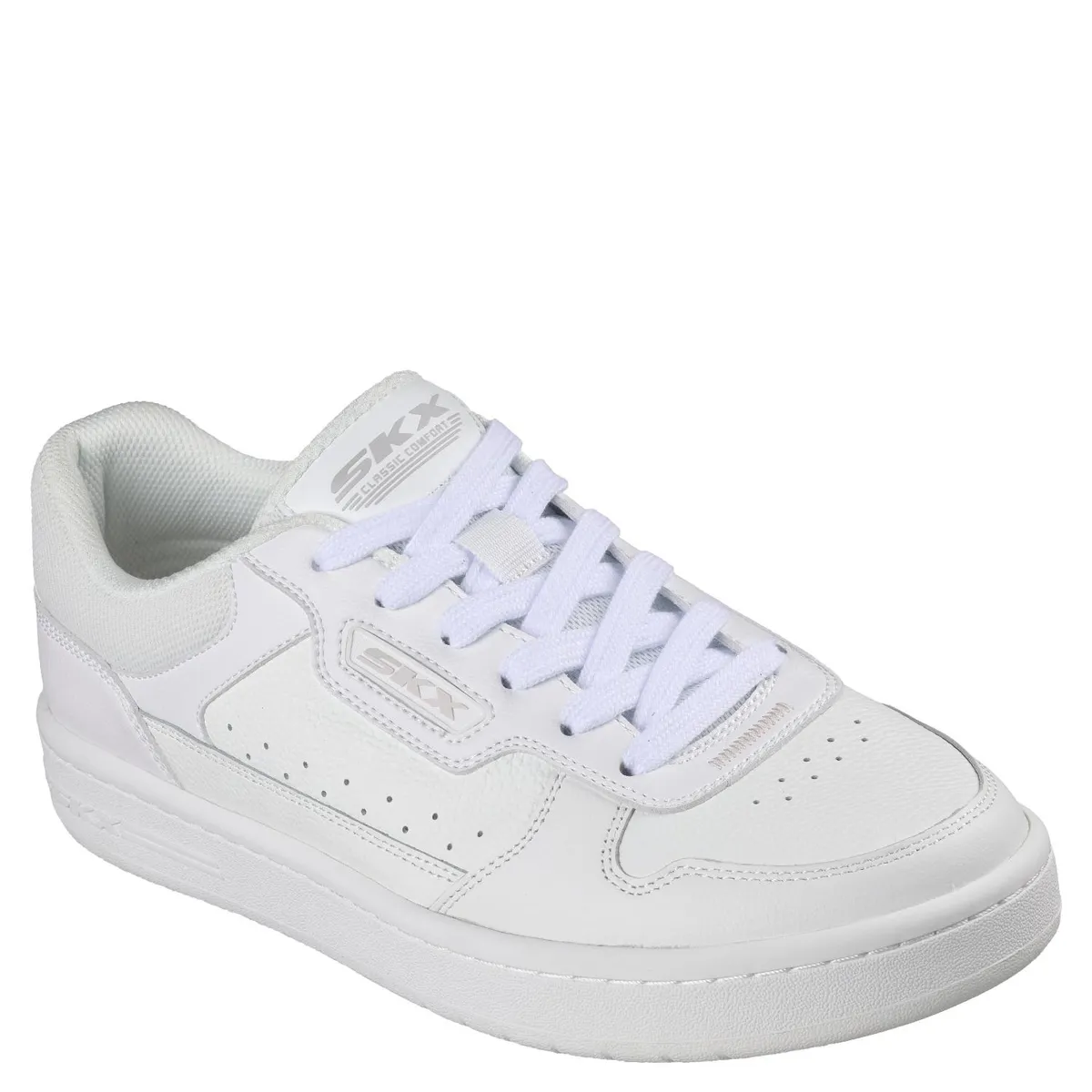 SKECHERS - League Zapatilla Urbana Hombre Cuero Blanco Skechers
