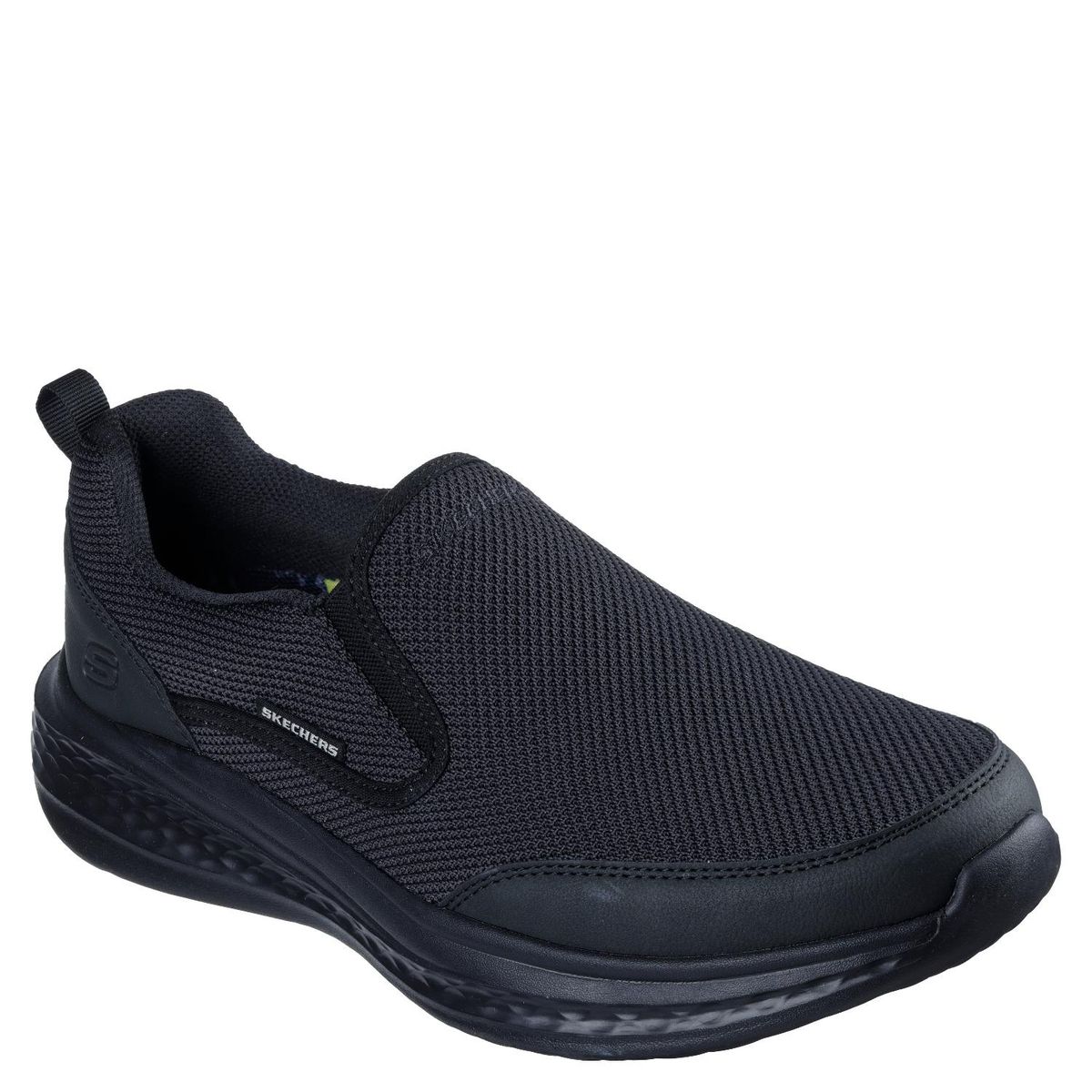 SKECHERS - Slade Zapatilla Urbana Hombre Negro Skechers