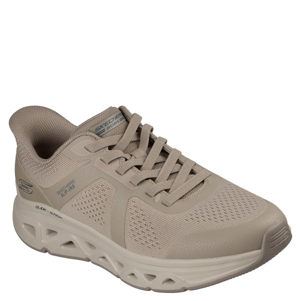 SKECHERS - Bobs Arc Waves Rem Zapatilla Urbana Hombre Beige Skechers