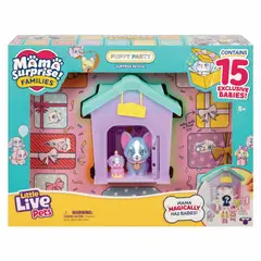 LITTLE LIVE PETS - Mamá Surprise Families Puppy Party