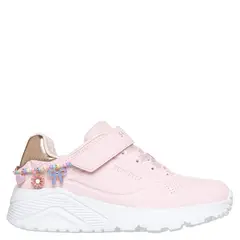 SKECHERS - Zapatilla Urbana Niña Rosado (26 a 35)