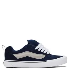 VANS - Knu Skool Zapatilla Urbana Hombre Cuero Azul