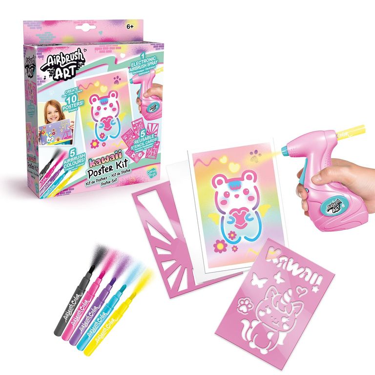 Kit Posters Con Aerografo