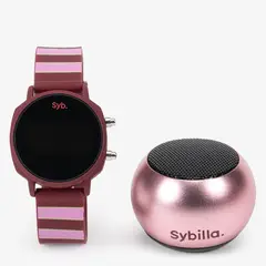 SYBILLA - Set Reloj + Parlante Mujer