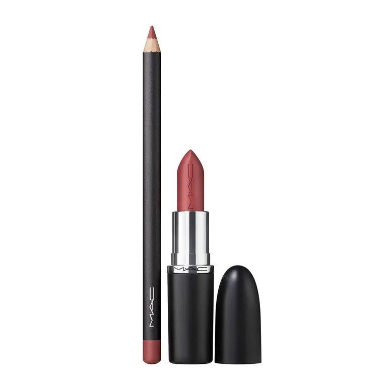 Set De Maquillaje Satin Soft Lip Combo / Sepia Collection