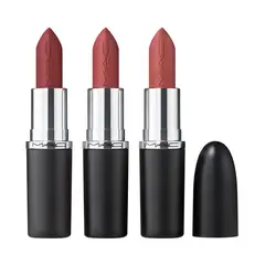 MAC - Set De Labiales M·A·Cximal Silky Matte Lipstick Trio / Sepia Collection
