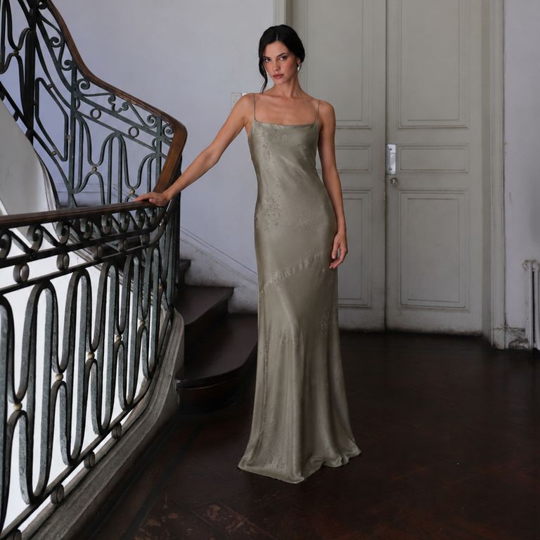 Vestido Belén Verde Mujer