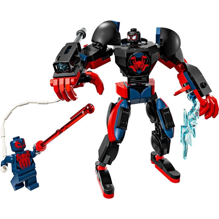 Armadura Robótica De Miles Morales Vs. Spider-Man 2099