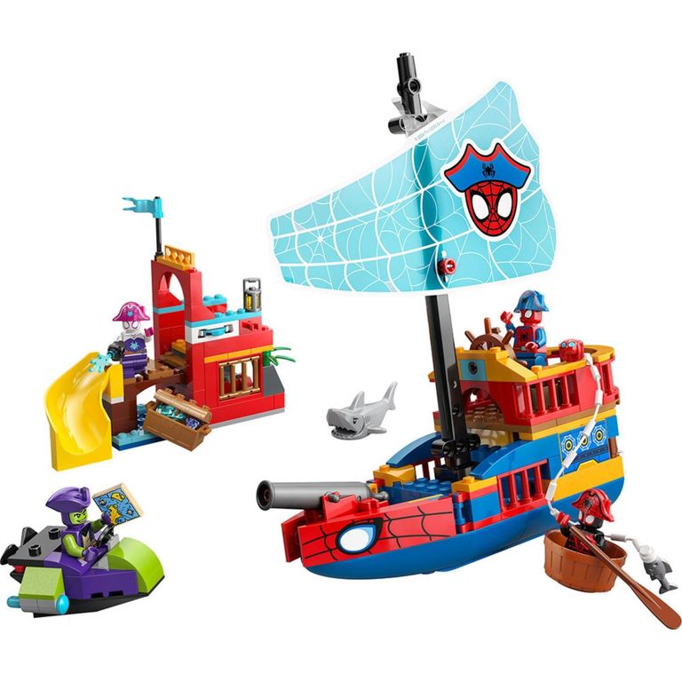 Barco Pirata Del Equipo Spidey