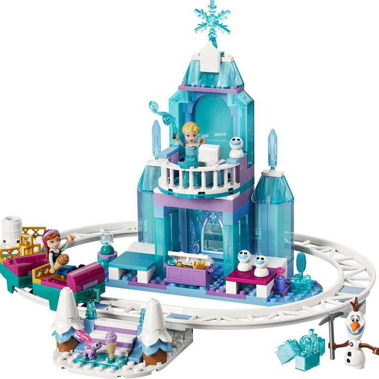 Disney Frozen Castillo De Hielo De Elsa Y Aventura En La Nieve