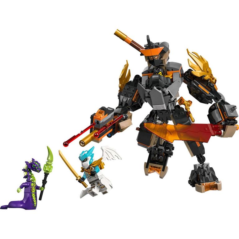 Ninjago Mech De Misión De Cole Y Zane Dragón