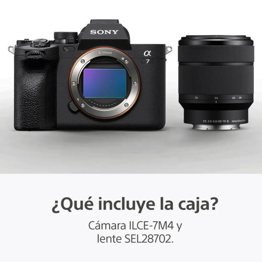 Sony a7 IV + 28-70 mm II Negro, foto 8