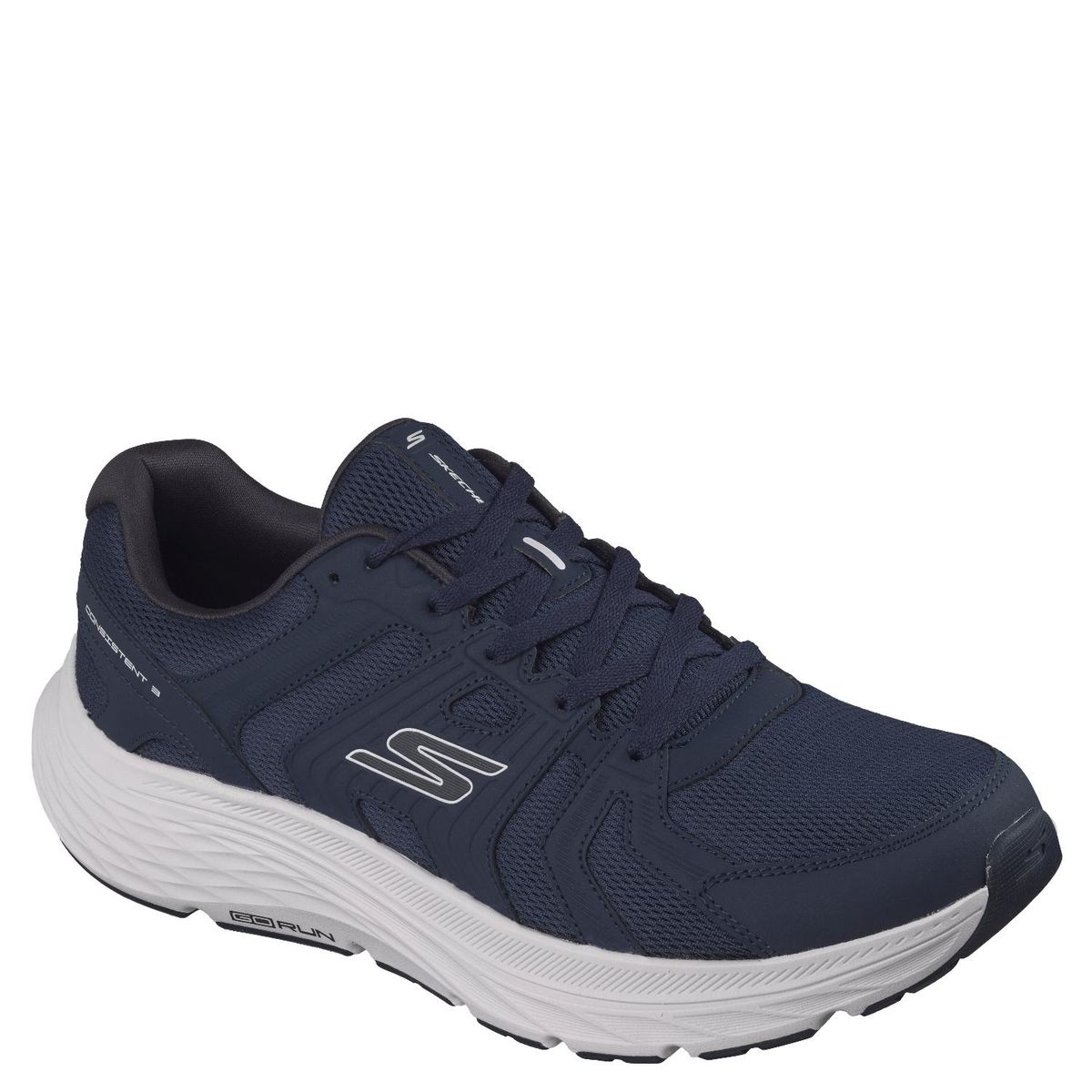 SKECHERS - Zapatilla Urbana Hombre Cuero Azul Skechers