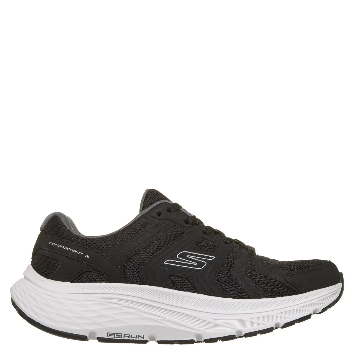 SKECHERS - Zapatilla Urbana Mujer Cuero Negro Skechers
