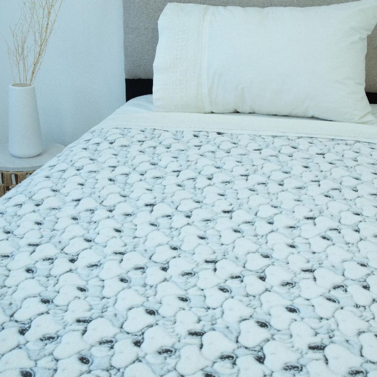 Frazada Flannel Magic Glow 1,5 Plazas