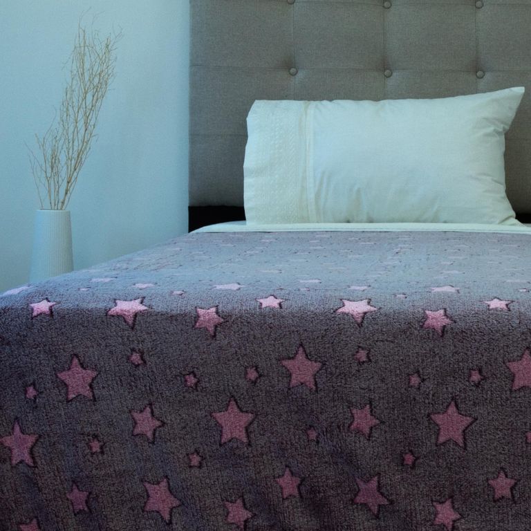 Frazada Flannel Magic Glow 1,5 Plazas