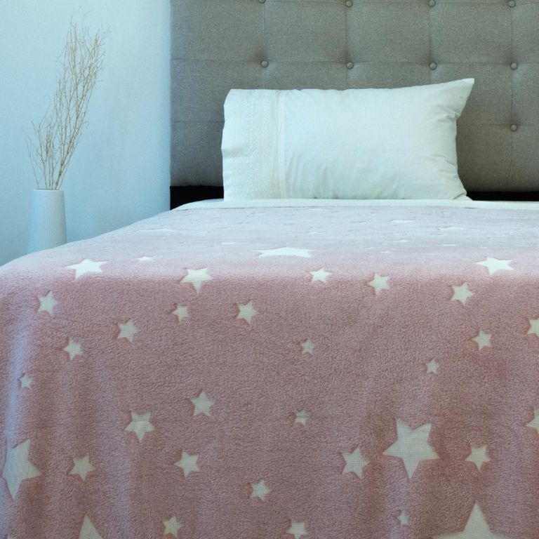 Frazada Flannel Magic Glow 1,5 Plazas