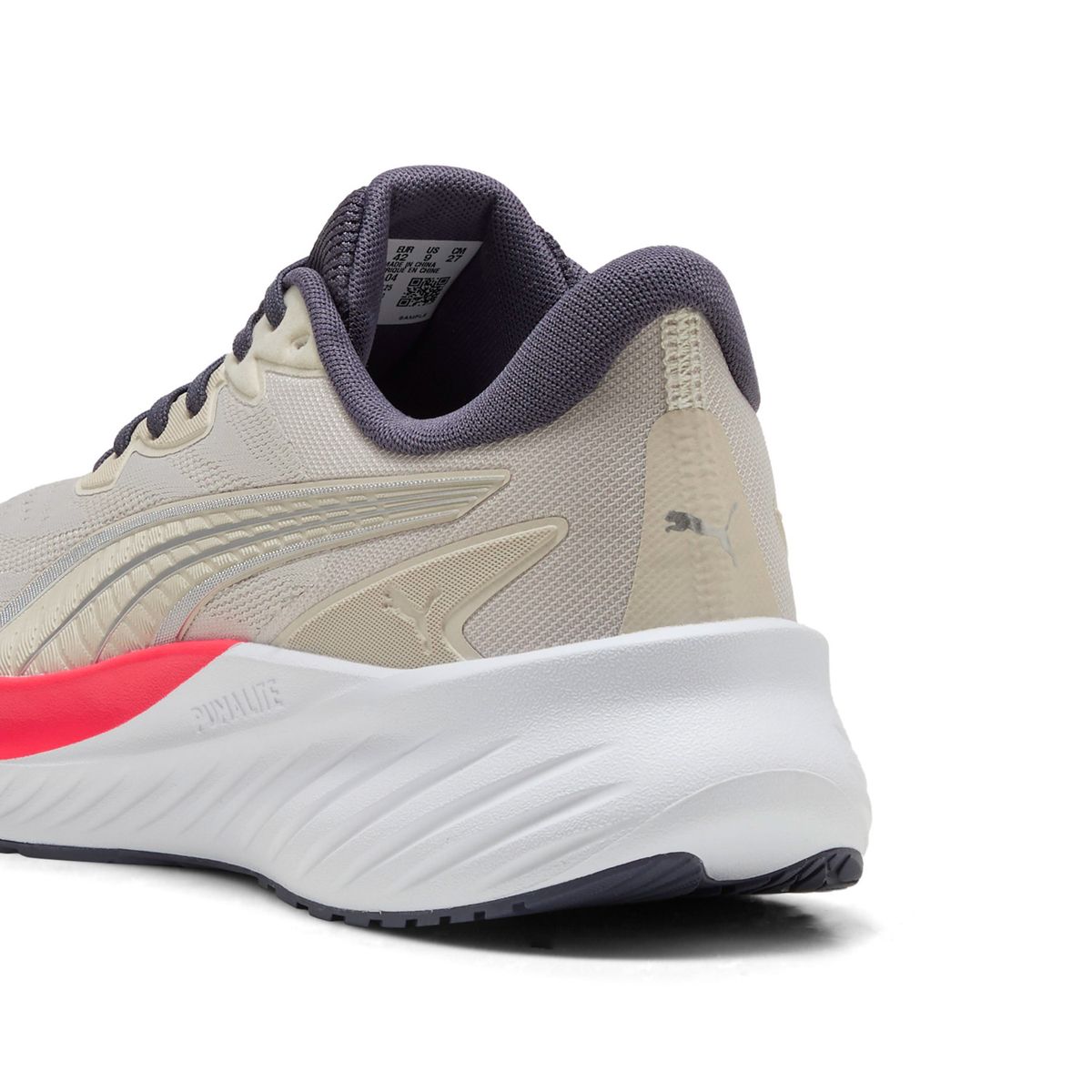 PUMA - Pounce Lite 2 Engineered Zapatilla Running Hombre Beige Puma