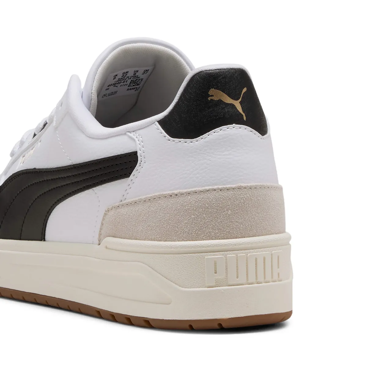 PUMA - Shuffle Downtown Og Zapatilla Urbana Hombre Blanco Puma
