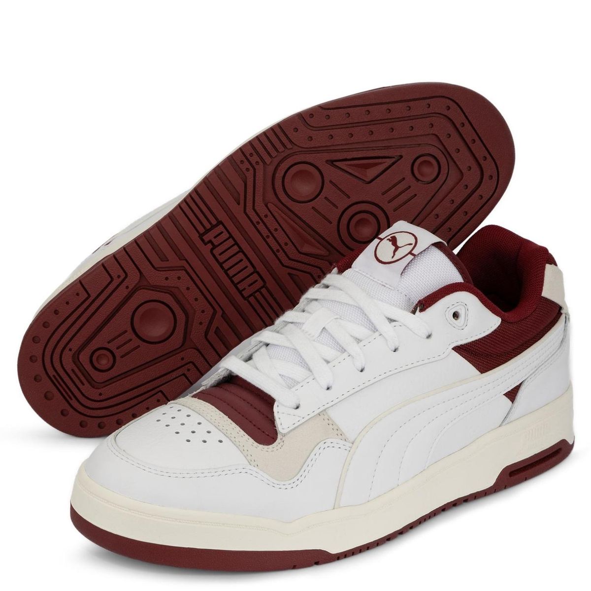 PUMA - Guard Zapatilla Urbana Hombre Cuero Blanco Puma