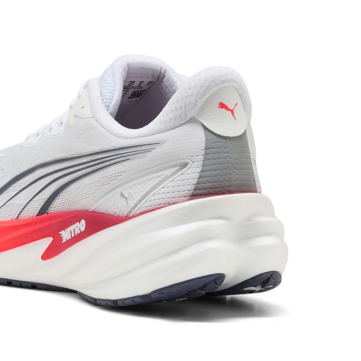 PUMA - Velocity Nitro 5 Zapatilla Running Hombre Blanco Puma