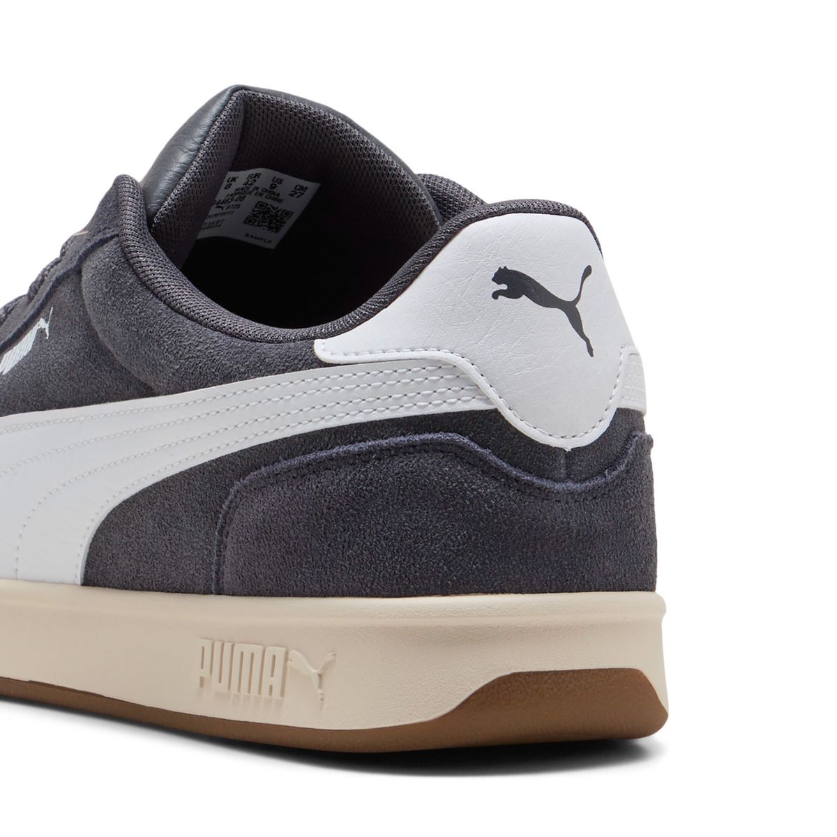 PUMA - Park Lt Sd Zapatilla Urbana Hombre Gris Puma