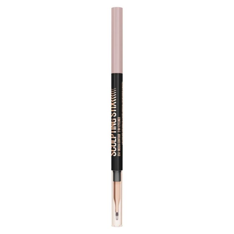 Delineador de Ojos Sculpting Stix Doble Punta 24H Black Blur