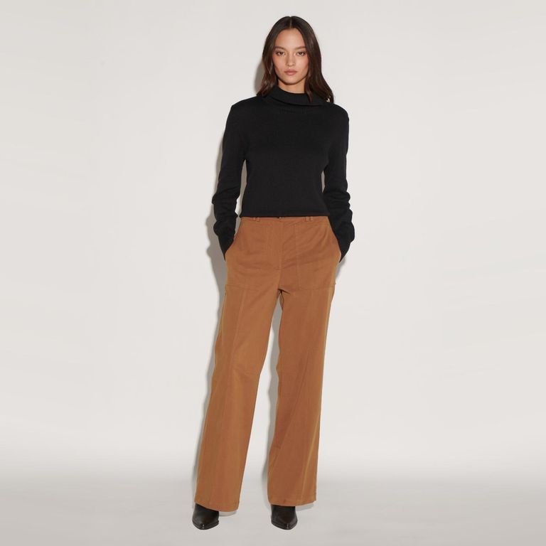 Pantalón Wide Leg Mujer
