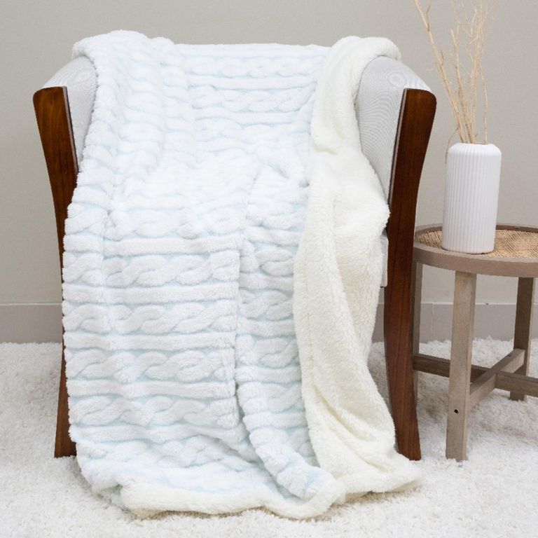 Manta Jacquard Two Tone Sherpa Neb