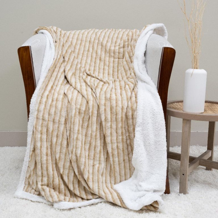 Manta Jacquard Two Tone Sherpa Neb