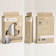AMAMANTAS - Pack De 3 Tutos De Muselina