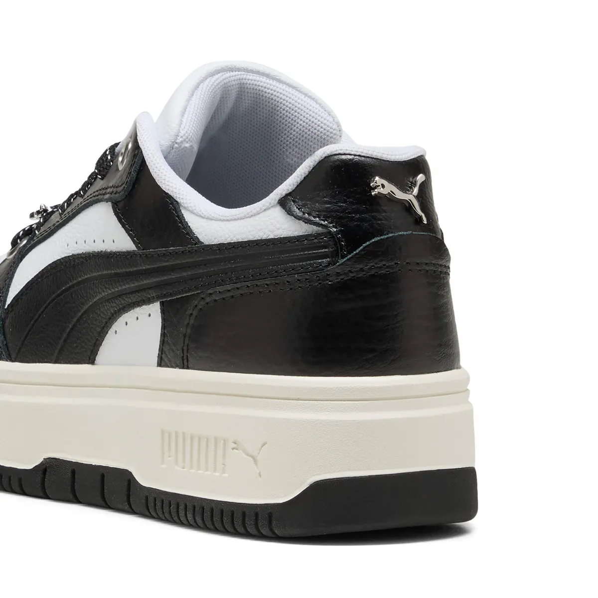 PUMA - Rebound Femme Low Luxe Zapatilla Urbana Mujer Blanco Puma