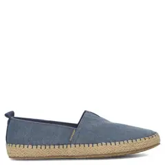 HUSH PUPPIES - Alpargata Hombre Cuero Azul