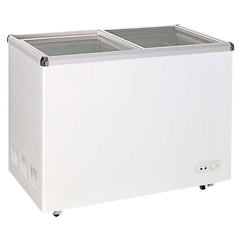 BOZZO - CONGELADORA TAPA VIDRIO 250 LTS CON LLAVE