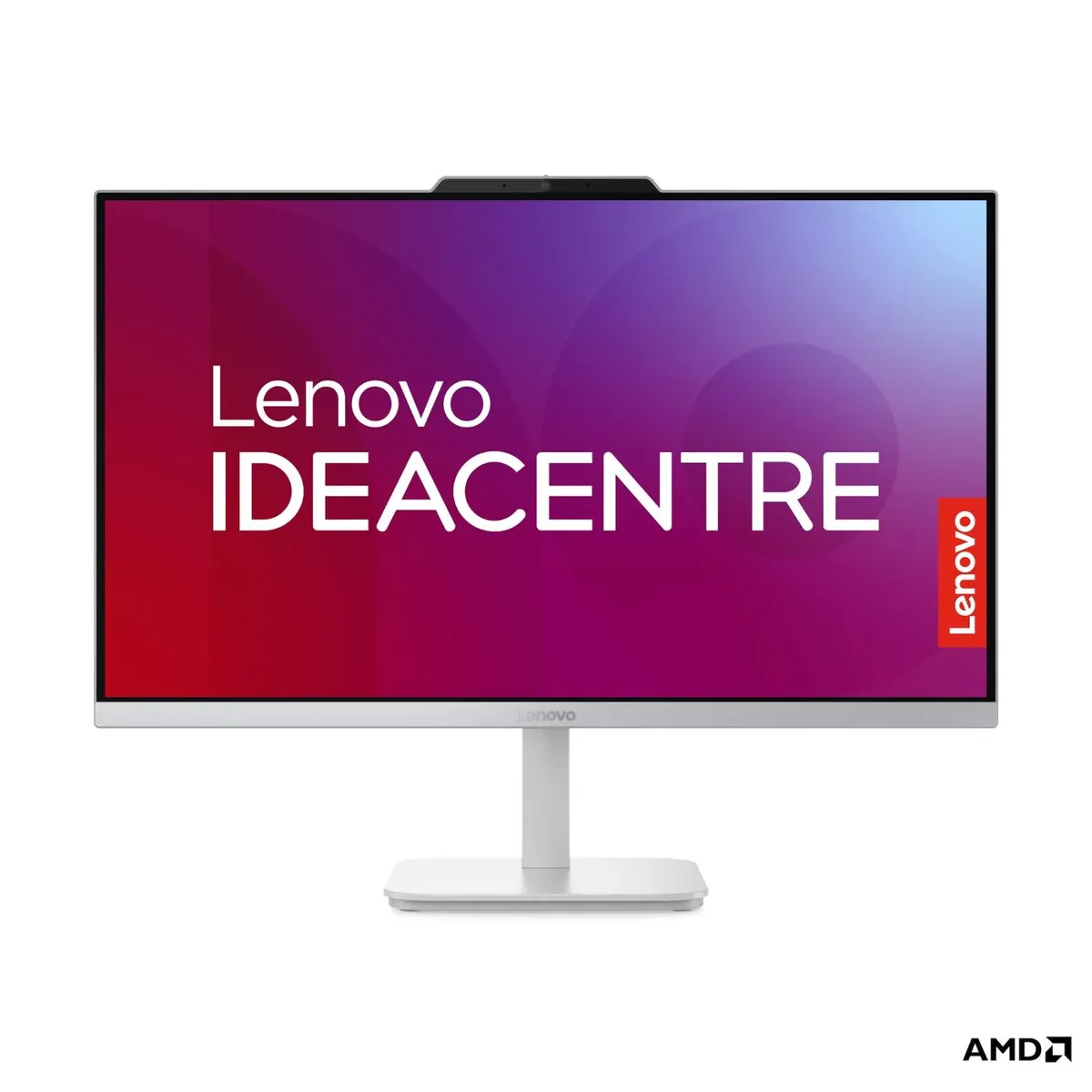 LENOVO - All in One AMD Ryzen 5 8GB 512GB SSD 24" FHD Lenovo + Teclado y Mouse Gris