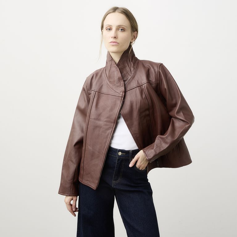 Chaqueta 100% Cuero Mujer