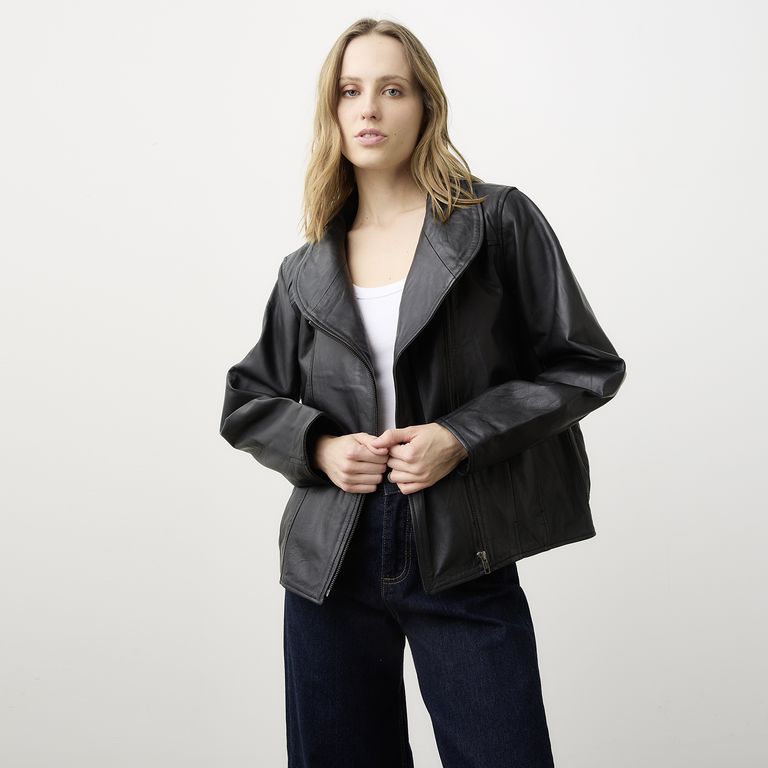 Chaqueta 100% Cuero Mujer