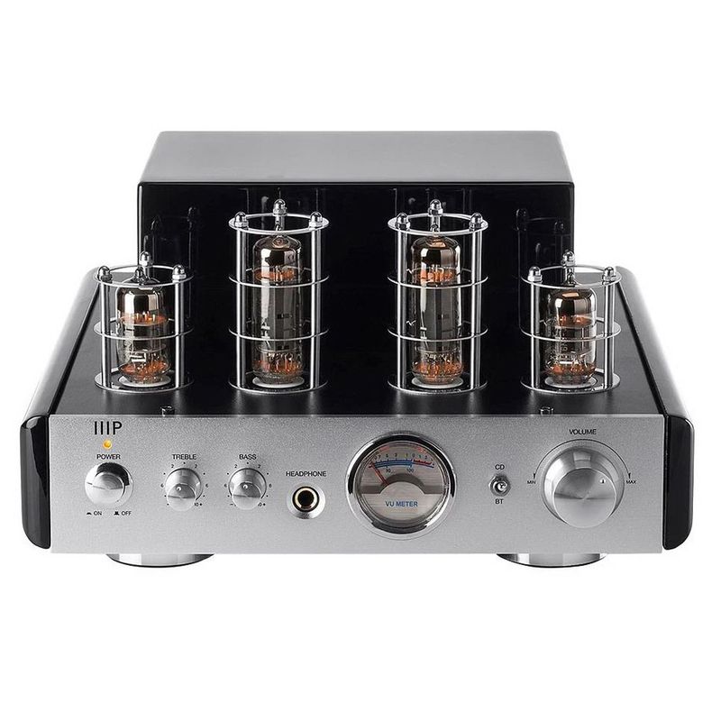 MONOPRICE - Amplificador de tubos Híbrido Stereo