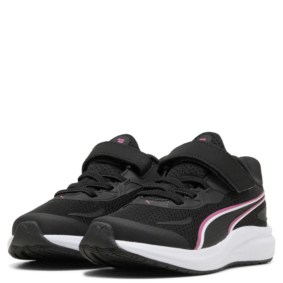 PUMA - Skyrocket 2 Ac Ps Zapatilla Urbana Niña Cuero Negro (28 A 35) Puma