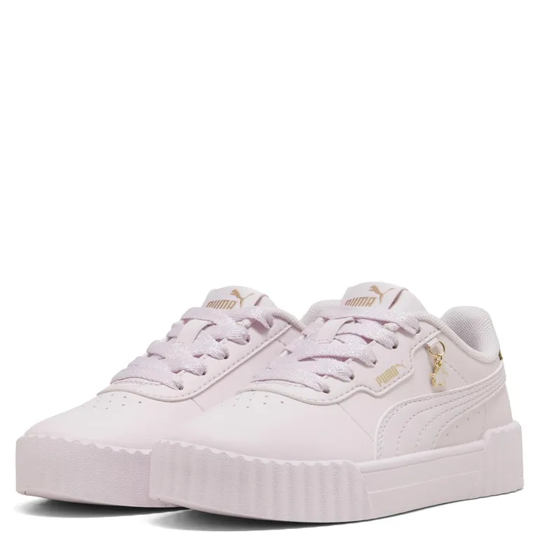 Carina 3 0 Charm Zapatilla Urbana Niña Cuero Rosado (28 A 35)