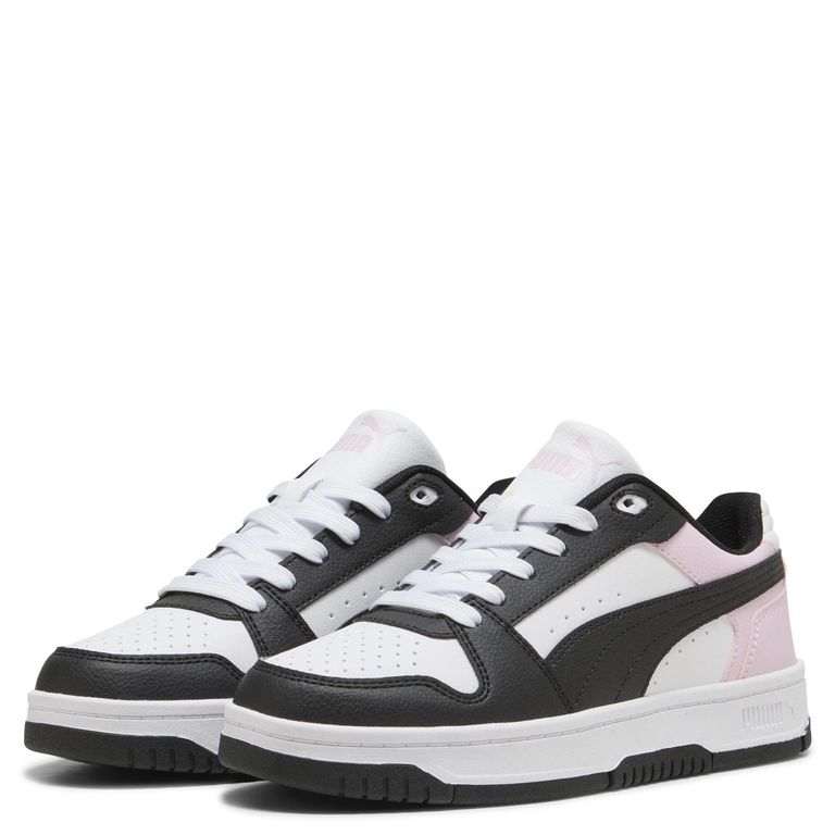 Rebound Slam Lo Zapatilla Urbana Niña Cuero Blanco (35.5 A 38)