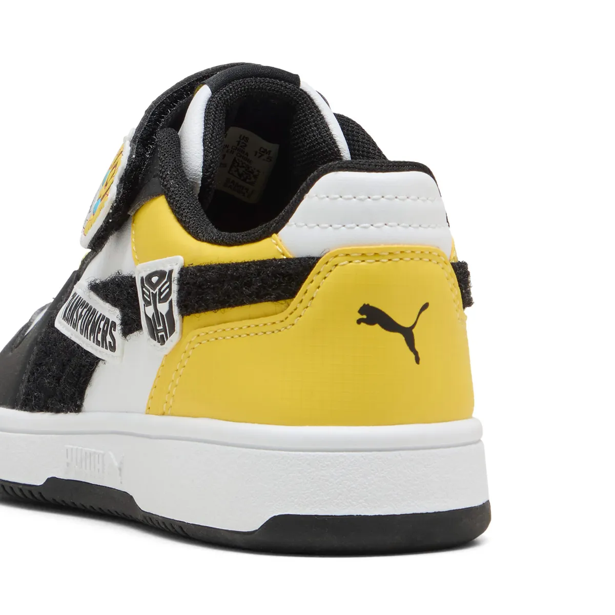PUMA - Rebound V6 Lo Transform Zapatilla Urbana Niño Cuero Blanco (28 a 35) Puma